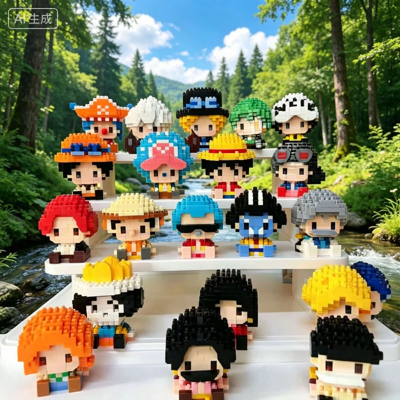 New ONE PIECE Sun God Nika Luf - Building Blocks recension och pris
