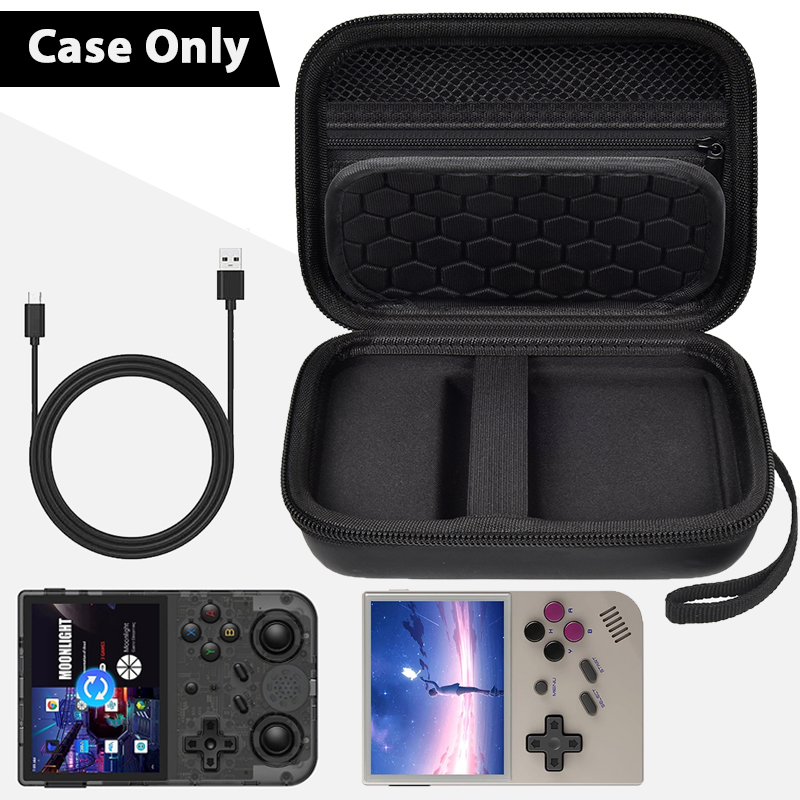 Travel Case for R36S/ RG353V/  - Retro Handheld Game Console R36S recension och pris