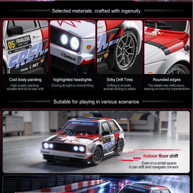 New S300 1:24 4WD RC Drift Car - Rc Drift Car 1 24 Scale 4Wd recension och pris