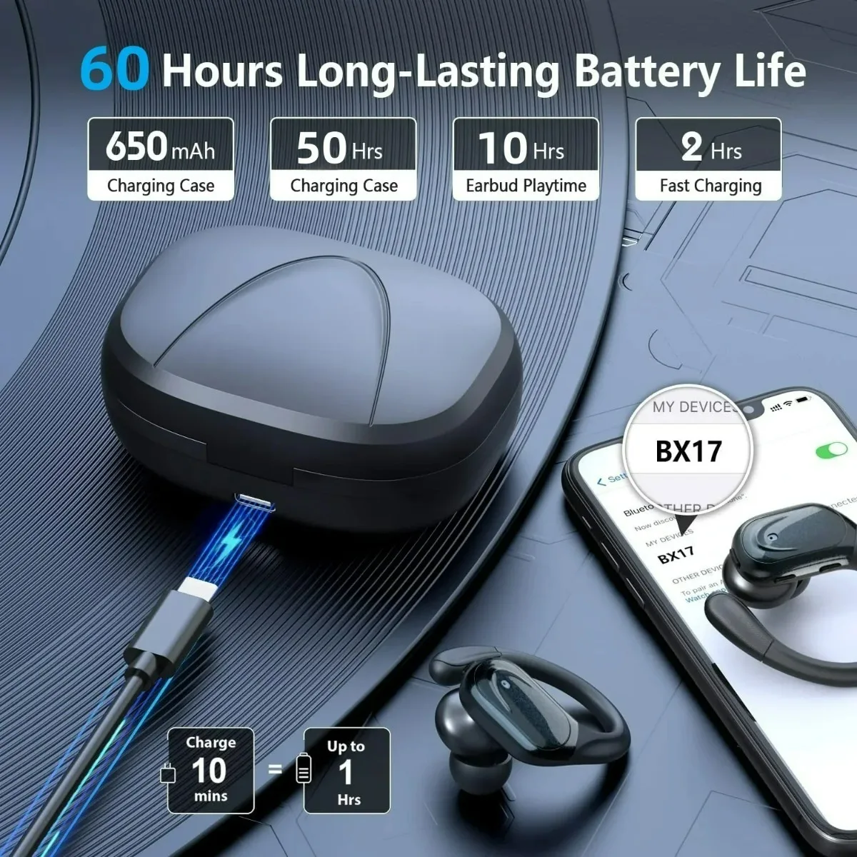 2027 New QCY Wireless Earbuds  - Video Games recension och pris
