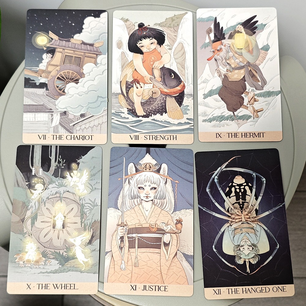 Yokai Tarot Cards 78Pcs Japane - Tarot Cards Deck With Guidebook recension och pris
